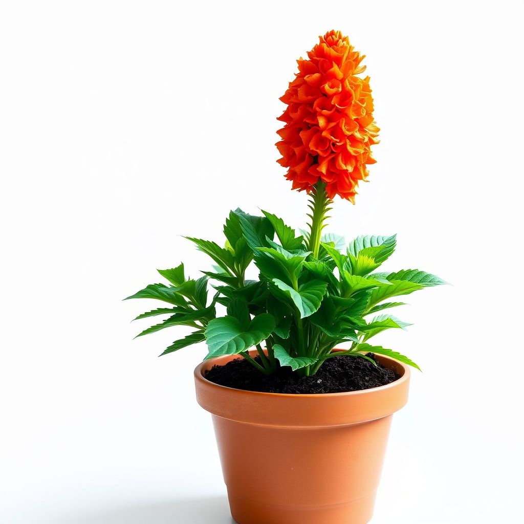 Celosia Fresh Look Orange Seeds for Planting flower bed garden