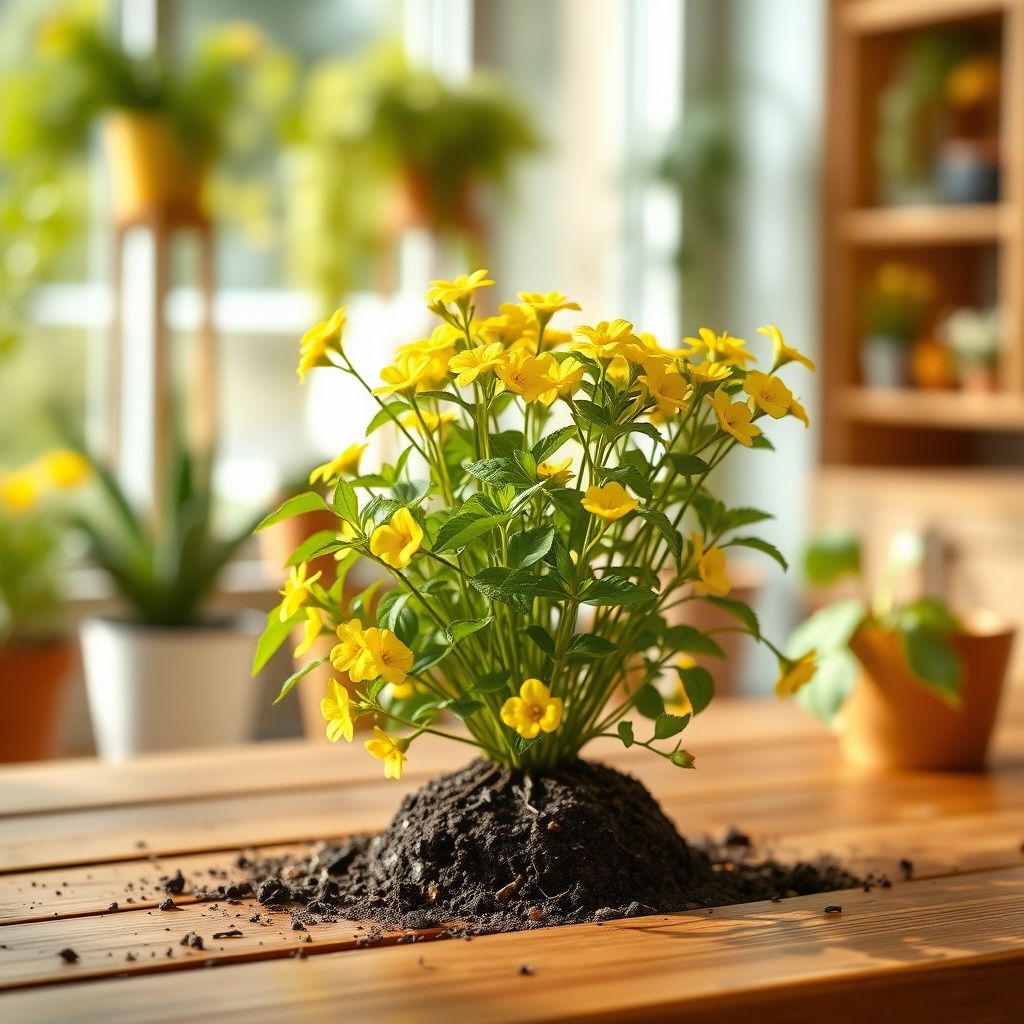 Yellow Ruta Graveolens Flower Planting Seeds  Brighten Your Garden with Vibrant Flowers