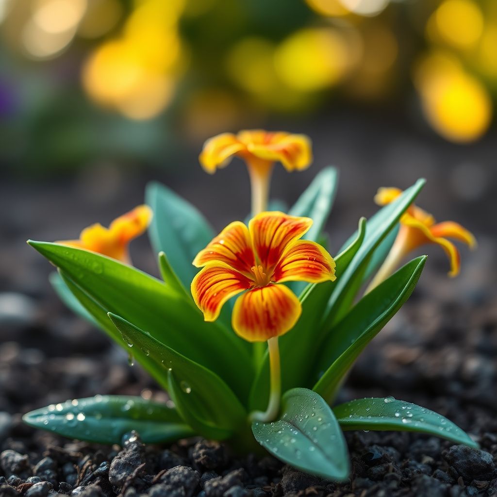 Red and Yellow Sparaxis Flower Seeds for Planting