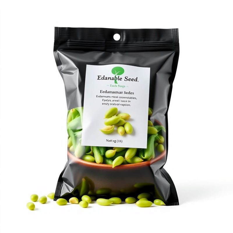 Edamame Vegetable Seeds - Easy Planting for Home Gardens