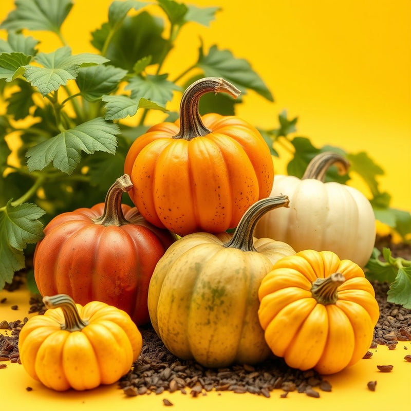Mixed Pumpkin Planting Seeds for a Bountiful Harvest