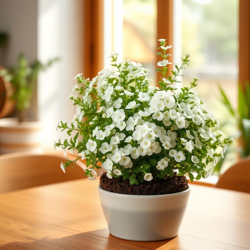 Alyssum Aphrodite White Flower Seeds for Planting in Borders or Pots