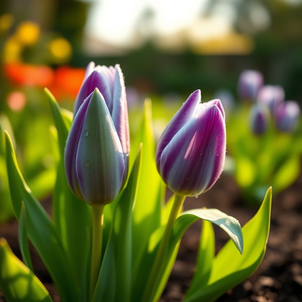 Tulip Blue Flower seeds for Planting - Hardy Variety, Heirloom & GMO Free Seeds for Home Garden