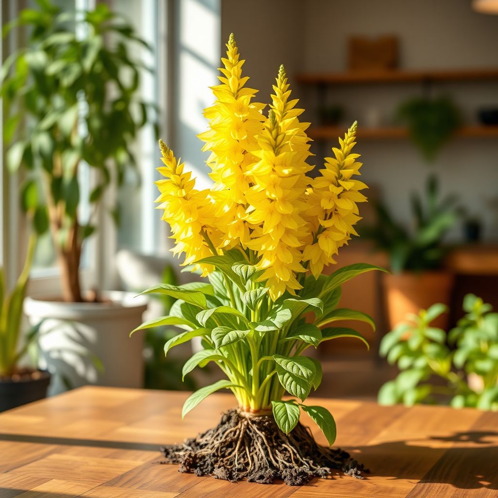 Yellow Pachystachys Lutea Flower seeds for Planting - Easy to Grow, Heirloom & GMO Free Seeds for Home Garden