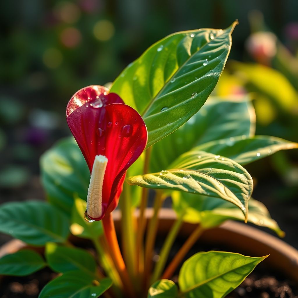 Anthurium Violet Perennial Flower Seeds for Planting