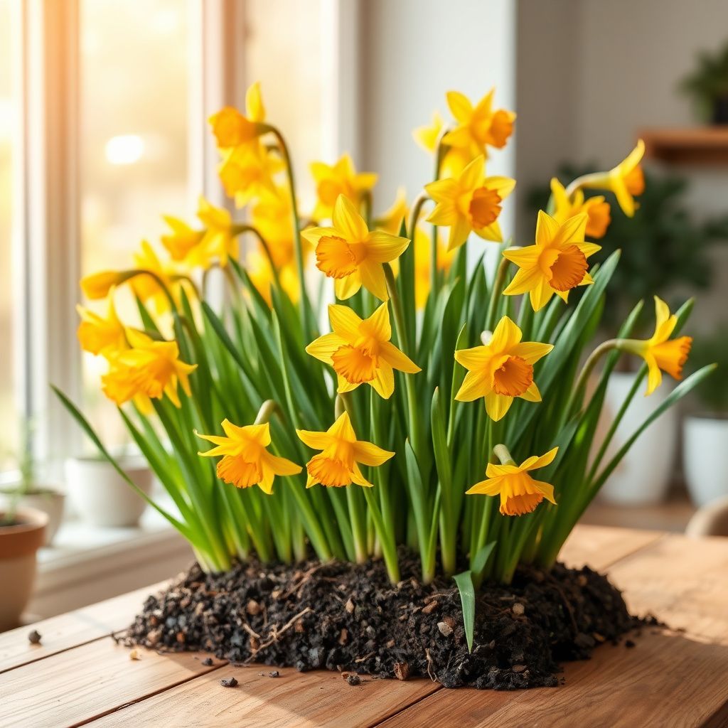 Orange Yellow Daffodils Seeds Flower seeds for Planting Colorful Display Heirloom & GMO Free Seeds for Home Garden 
 
 Sale