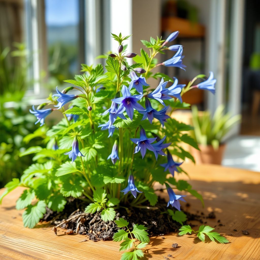 Aquilegia Blue Star Columbine Seeds for Unique Blue Flowers