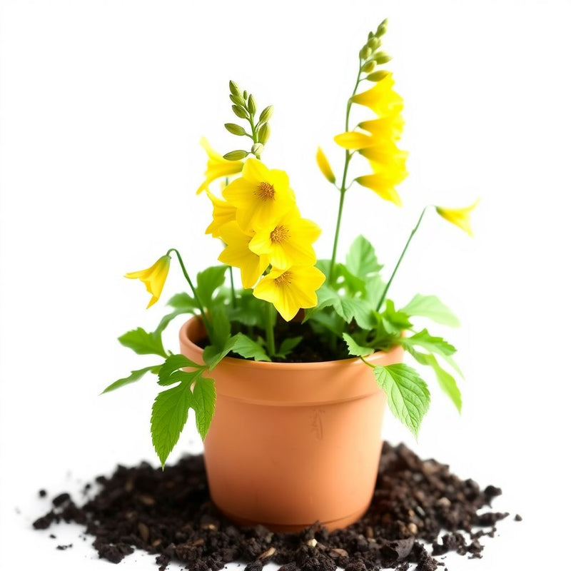 Yellow Delphinium Flower Seeds for Planting | Vibrant Perennial Blooms