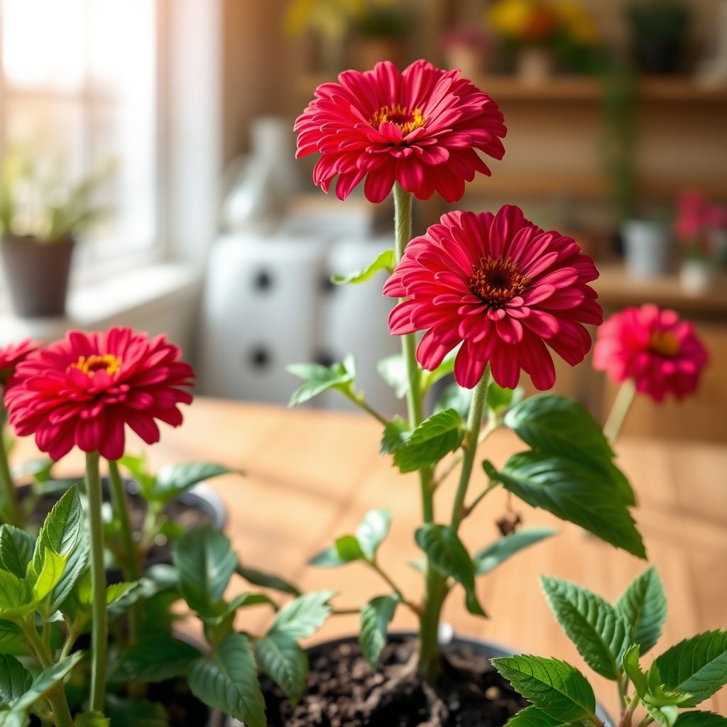 Zinnia Flower Seeds for Lively and Colorful Garden Displays