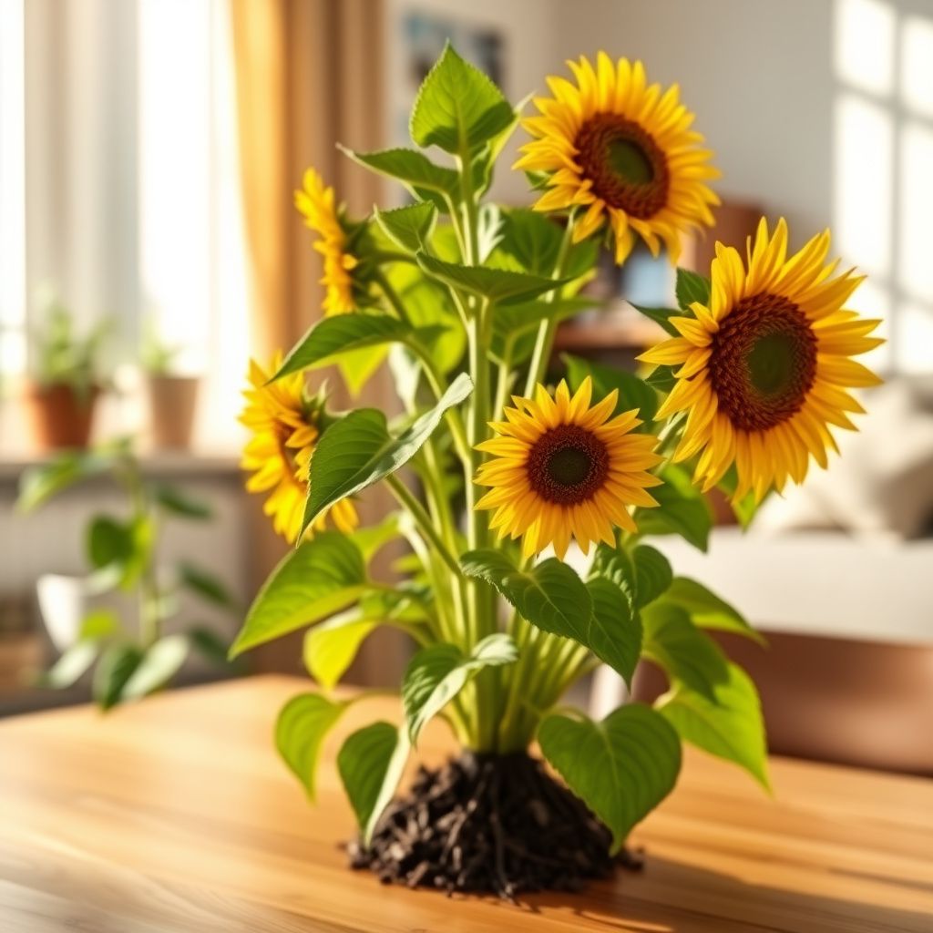 Sunflower Series Yellow Seeds (100 Pcscm Height) for Compact Sunflowers