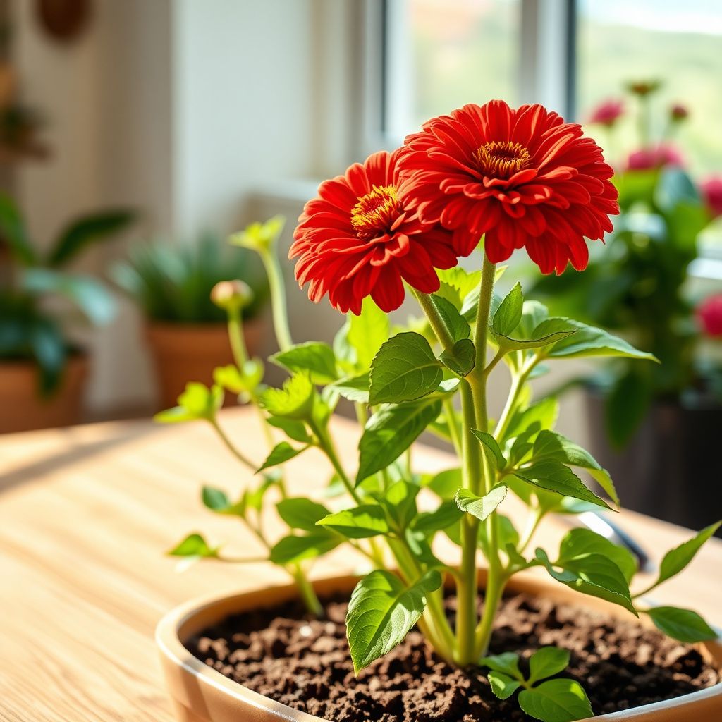 Zinnia Flower seeds for Planting - Perfect for Borders, Heirloom & GMO Free Seeds for Home Garden