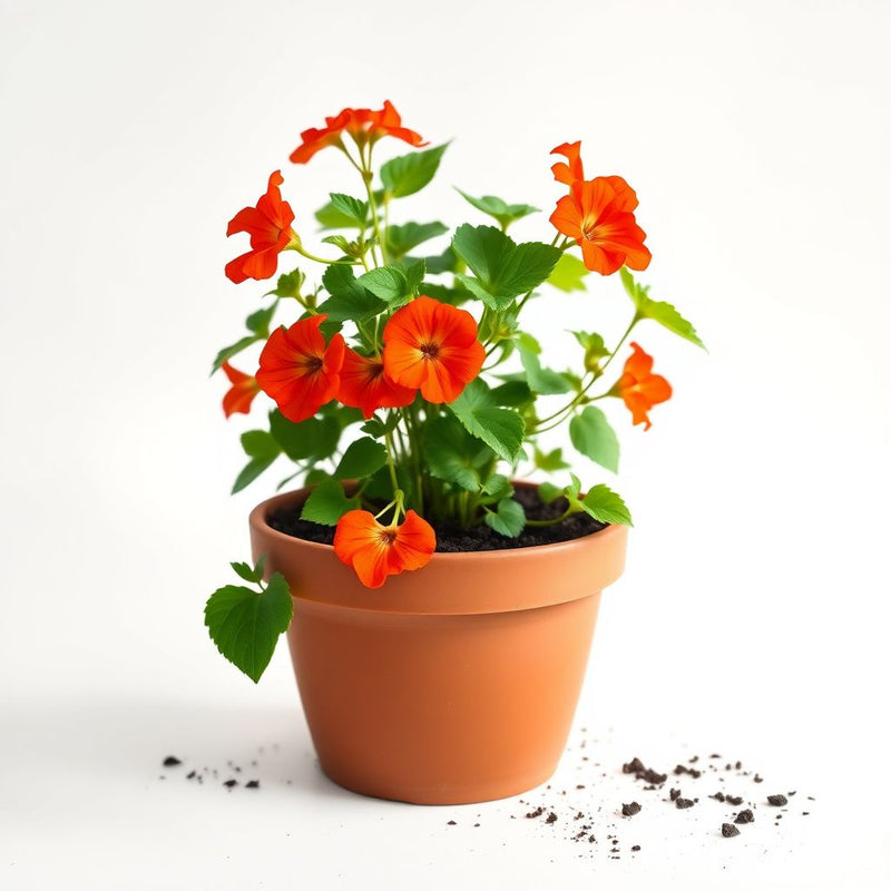 Climbing Geranium Flower Seeds - Vibrant Orange for Planting | Enhance Your Garden with Beautiful Seeds