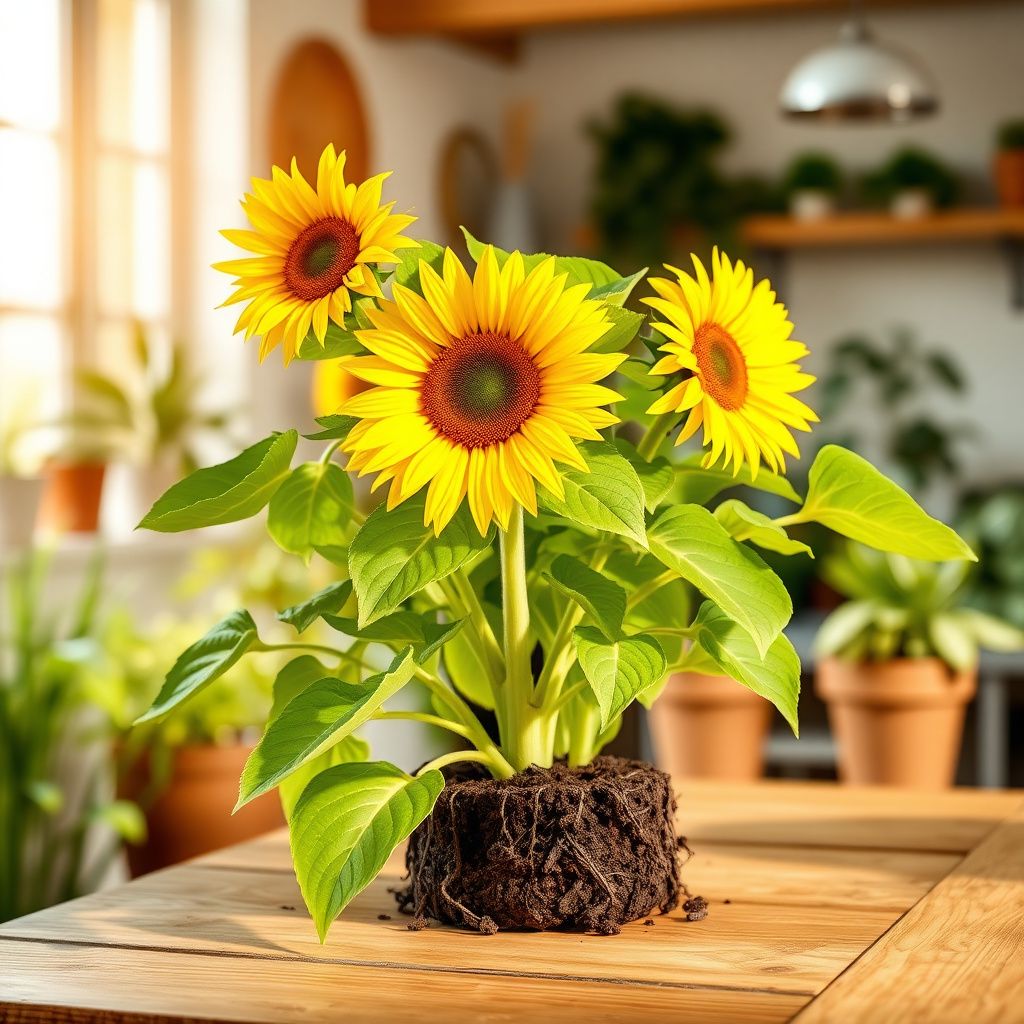 Yellow Sunflower Flower seeds for Planting - Low Maintenance, Heirloom & GMO Free Seeds for Home Garden