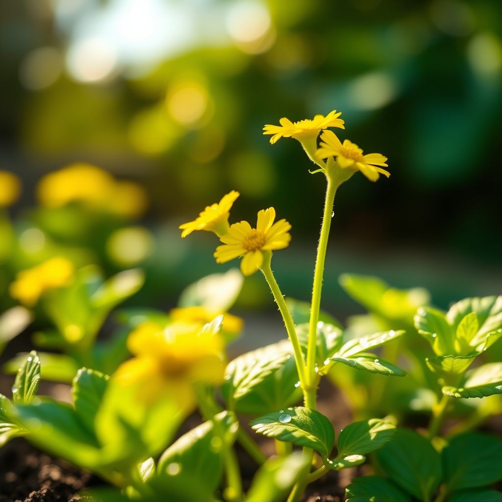 Yellow Ruta Graveolens Flower Planting Seeds  Brighten Your Garden with Vibrant Flowers
