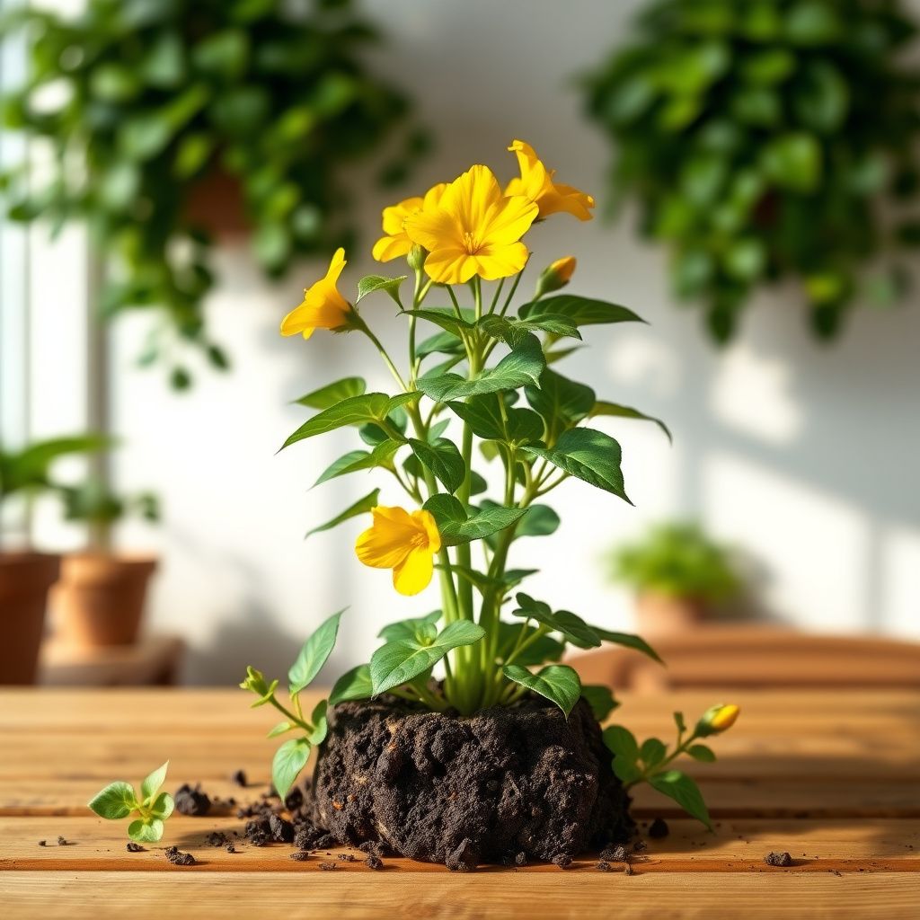 Yellow Mimulus Flower seeds for Planting - Low Maintenance, Heirloom & GMO Free Seeds for Home Garden