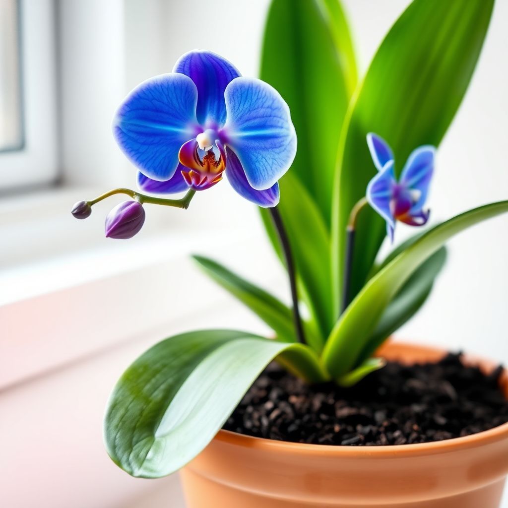 Blue Phalaenopsis Orchid Seeds for Exotic Flower Planting