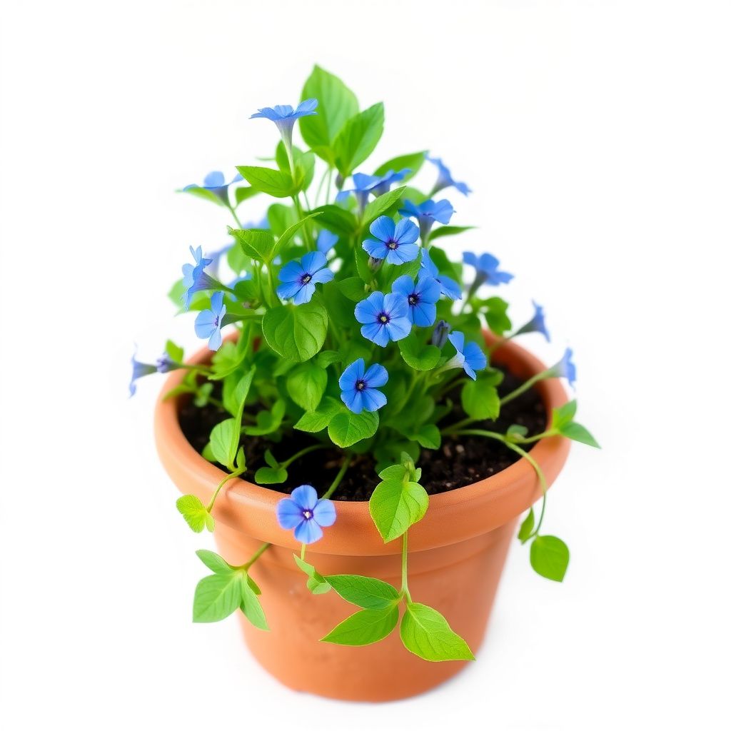 Blue Hankeanus Flower seeds for Planting - Wildflower Mix, Heirloom & GMO Free Seeds for Home Garden