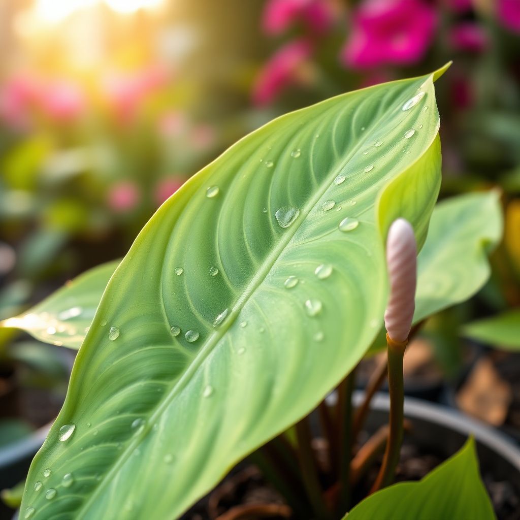 Anthurium Andraeanum Seeds - Easy Planting for Soft Pale Pink Blooms