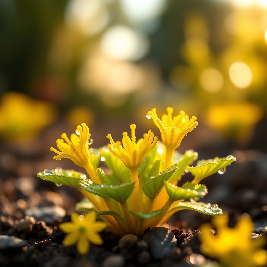 Yellow Sundew Flower Seeds – SunLoving Heirloom & NonGMO Seeds for Easy Home Garden Planting
 
 Sale