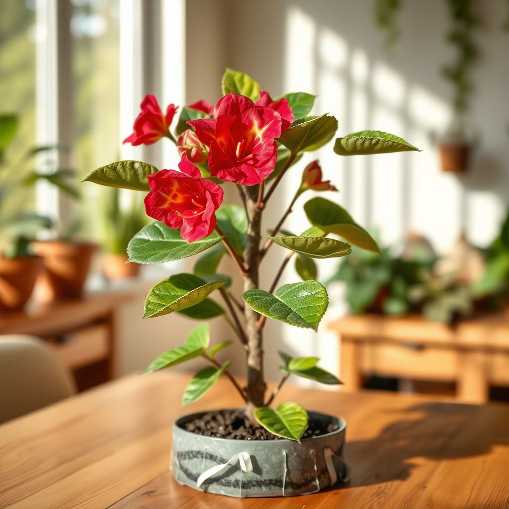 Adenium Flower seeds for Planting Easy to Grow Heirloom & GMO Free Seeds for Home Garden