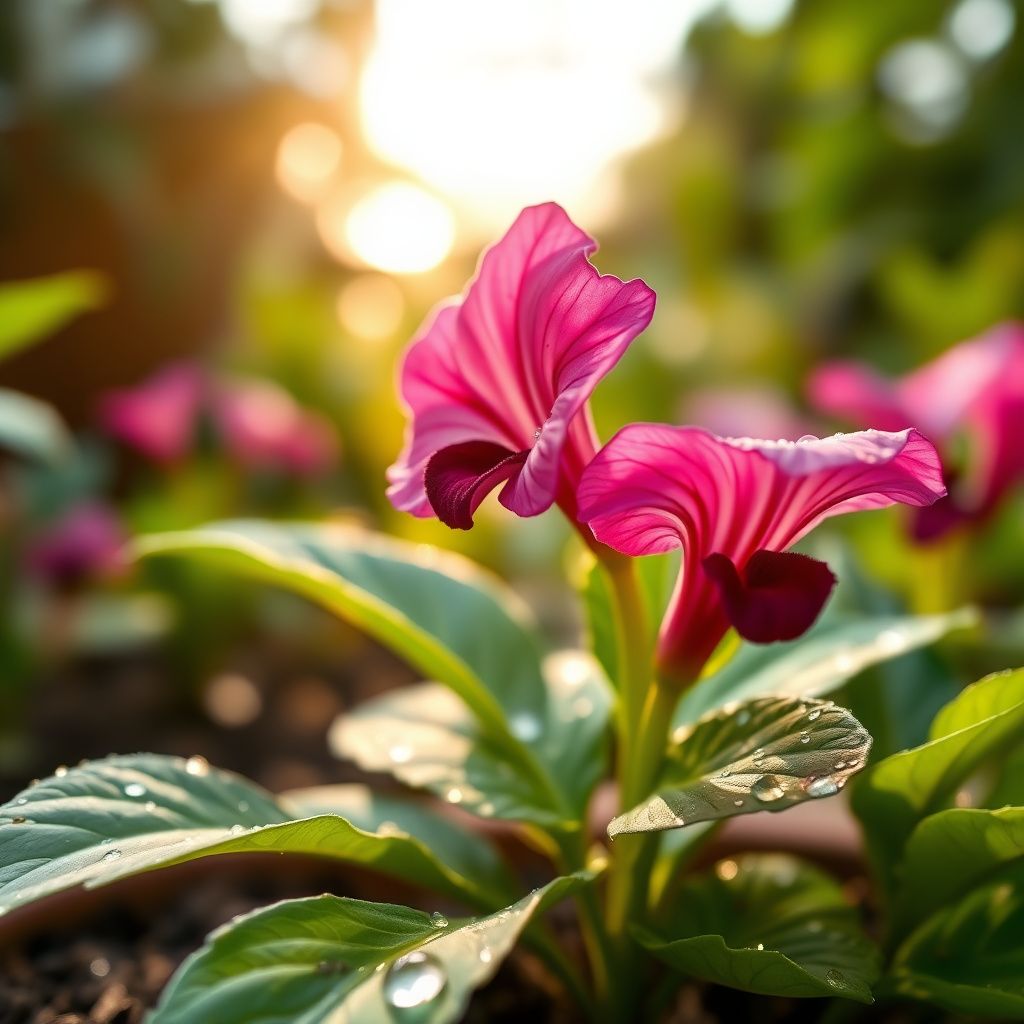 Sinningia Gloxinia Flower Seeds for Planting - Vibrant and Elegant Blooms