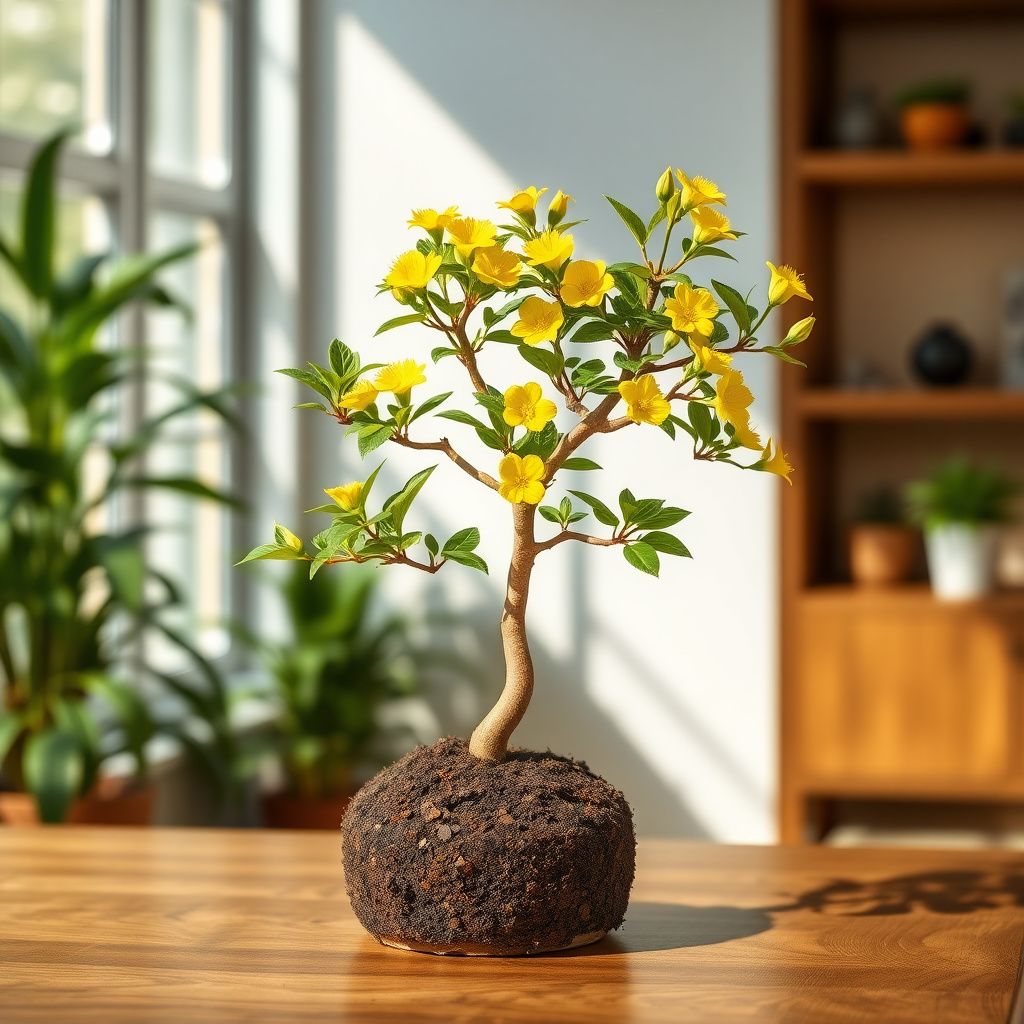 Yellow Perennial Bonsai Flower Seeds Planting