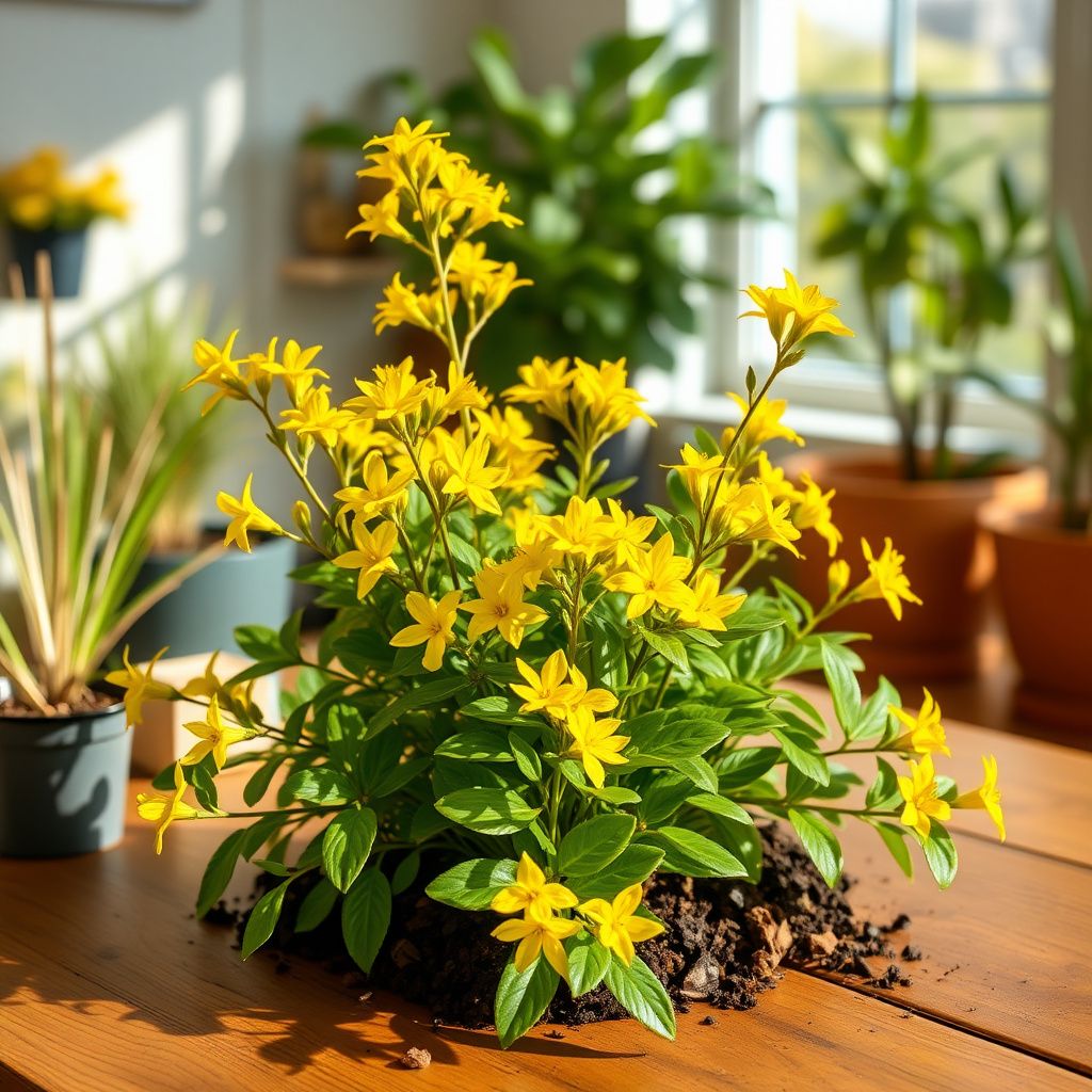 Yellow Lysimachia Punctata Flower seeds for Planting Shade Tolerant Heirloom & GMO Free Seeds for Home Garden
 
 Sale