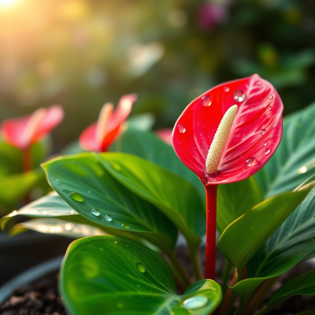 Anthurium Andraeanu Seeds for Planting home garden flower bed