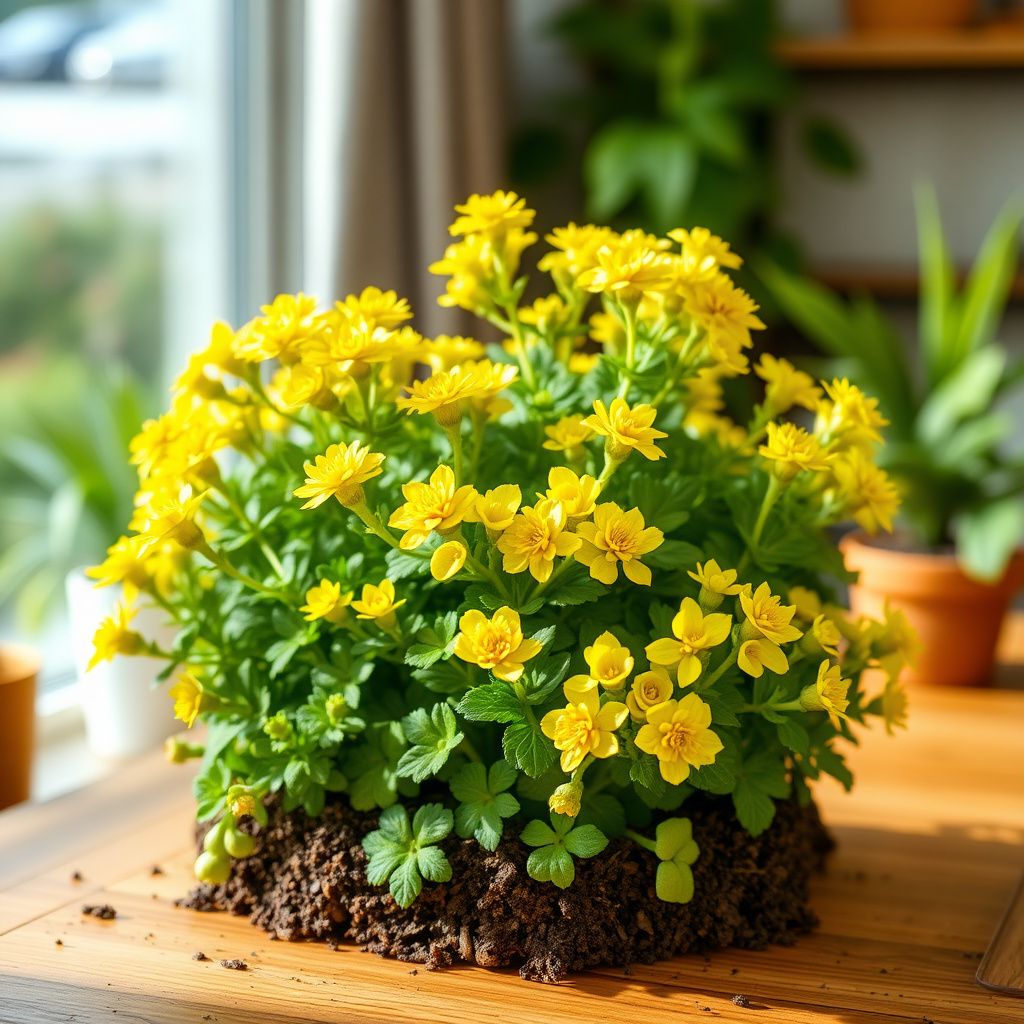 Yellow Sedum Flower seeds for Planting - Seasonal Bloomer, Heirloom & GMO Free Seeds for Home Garden