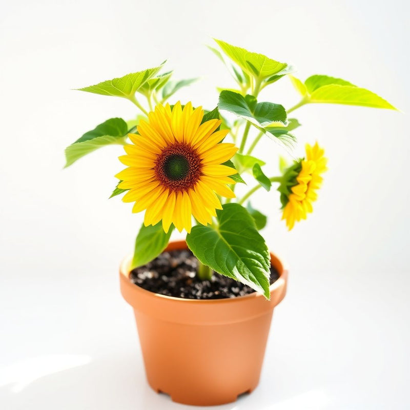 Yellow Lemon Sunflower Seeds Planting Brightening Your Gardening