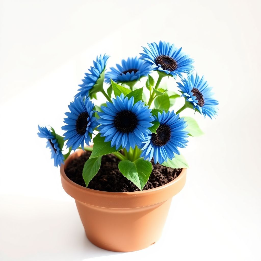 Ocean Blue Sunflower Flower Seeds for Planting Colorful Display Heirloom & GMO Free Seeds for Home Garden
 
 Sale