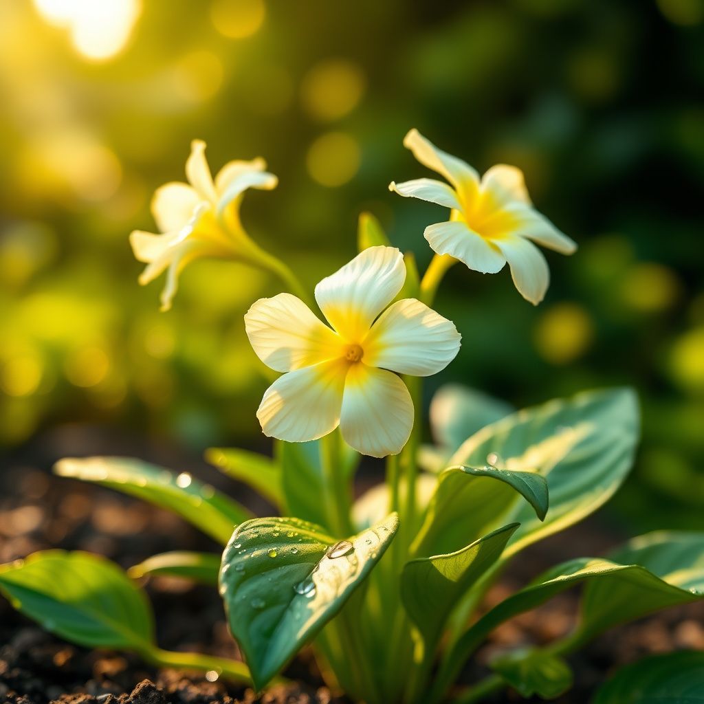 Yellow White Milkmaid Flower Seeds Planting