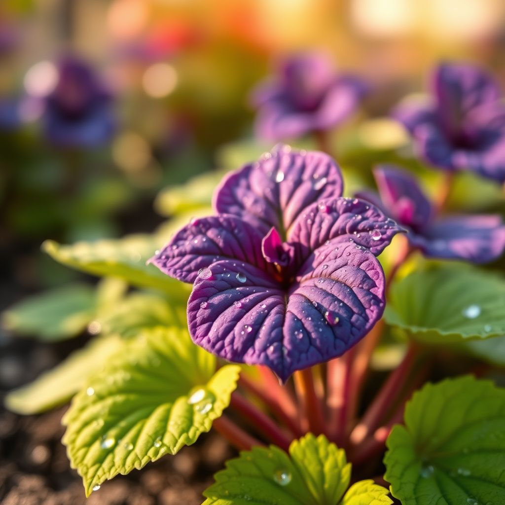 Deep Blue Coleus Flower seeds for Planting Garden Favorite Heirloom & GMO Free Seeds for Home Garden 
 
 Sale