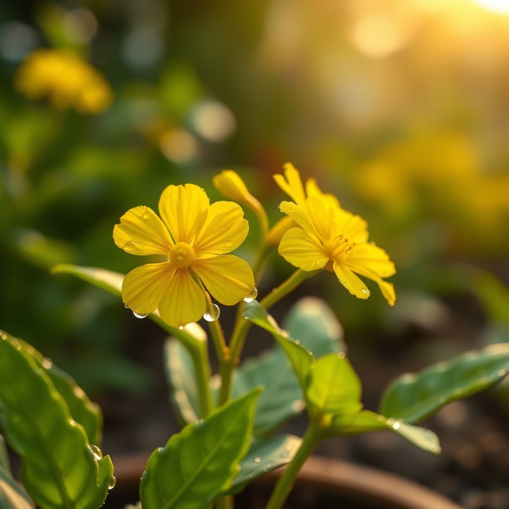 Yellow Senna Flower Planting Seeds