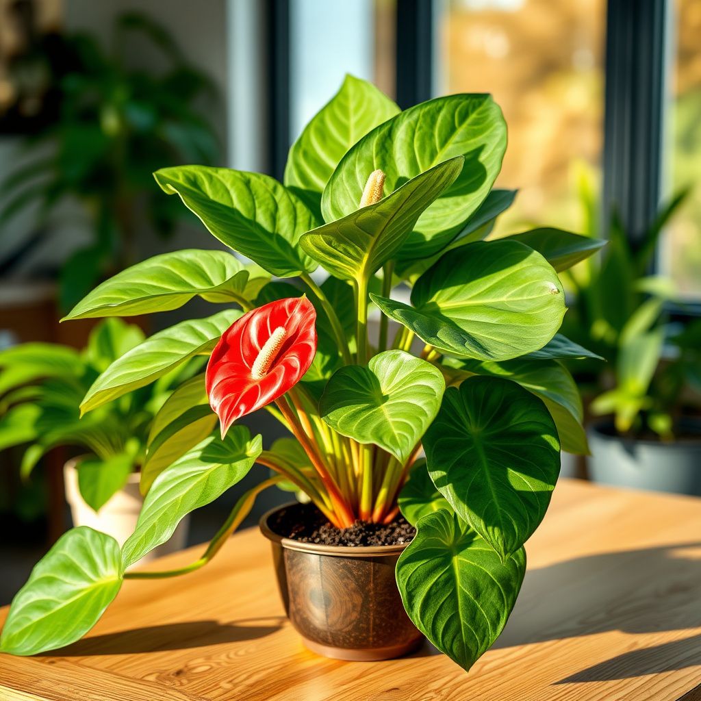 Anthurium Flower seeds for Planting Compact Growth Heirloom & GMO Free Seeds for Home Garden