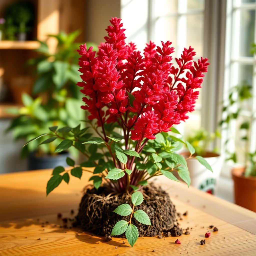 Red Rhus Aromatica Flower seeds for Planting - Cottage Garden Essential, Heirloom & GMO Free Seeds for Home Garden