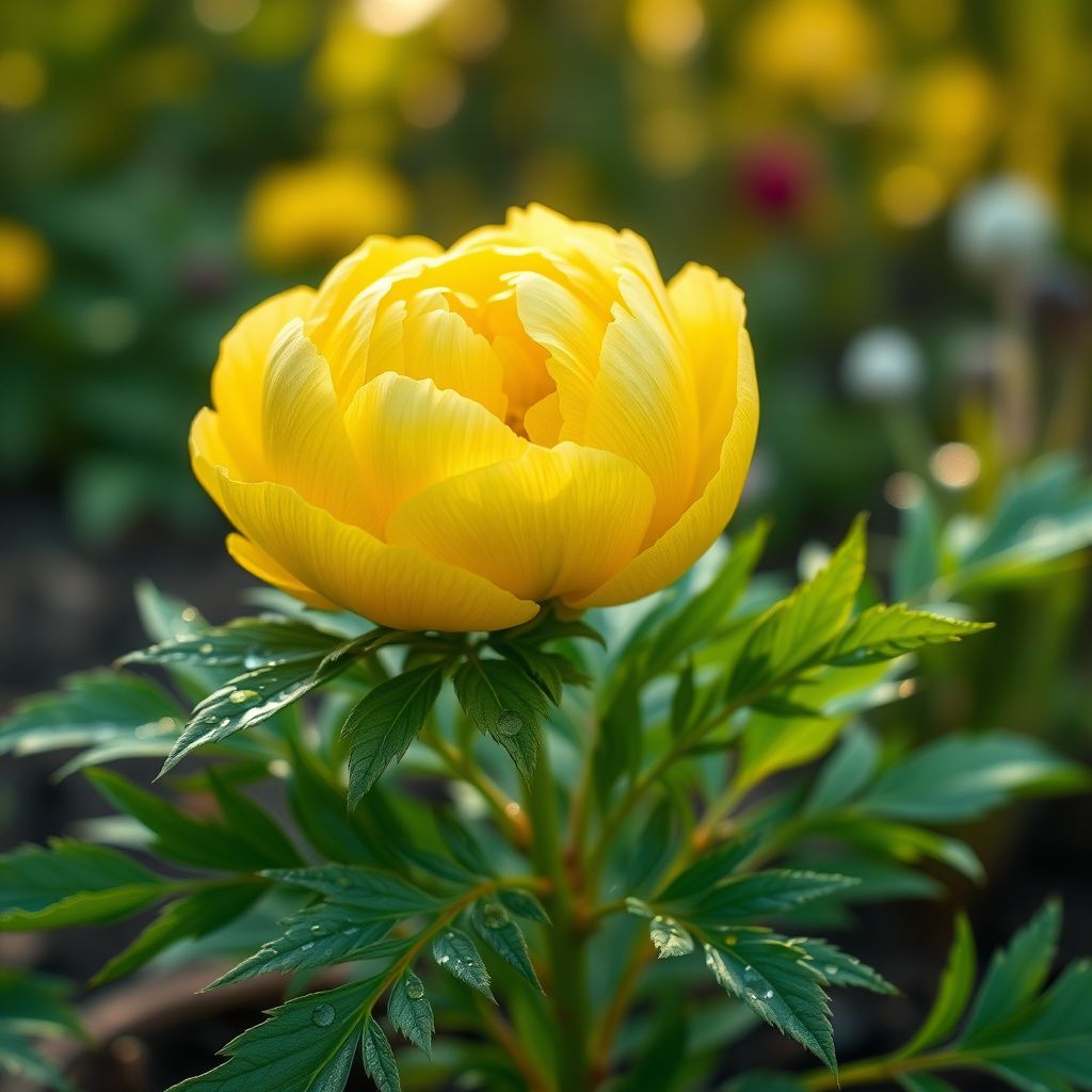 Yellow Peony Flower Seeds for Planting