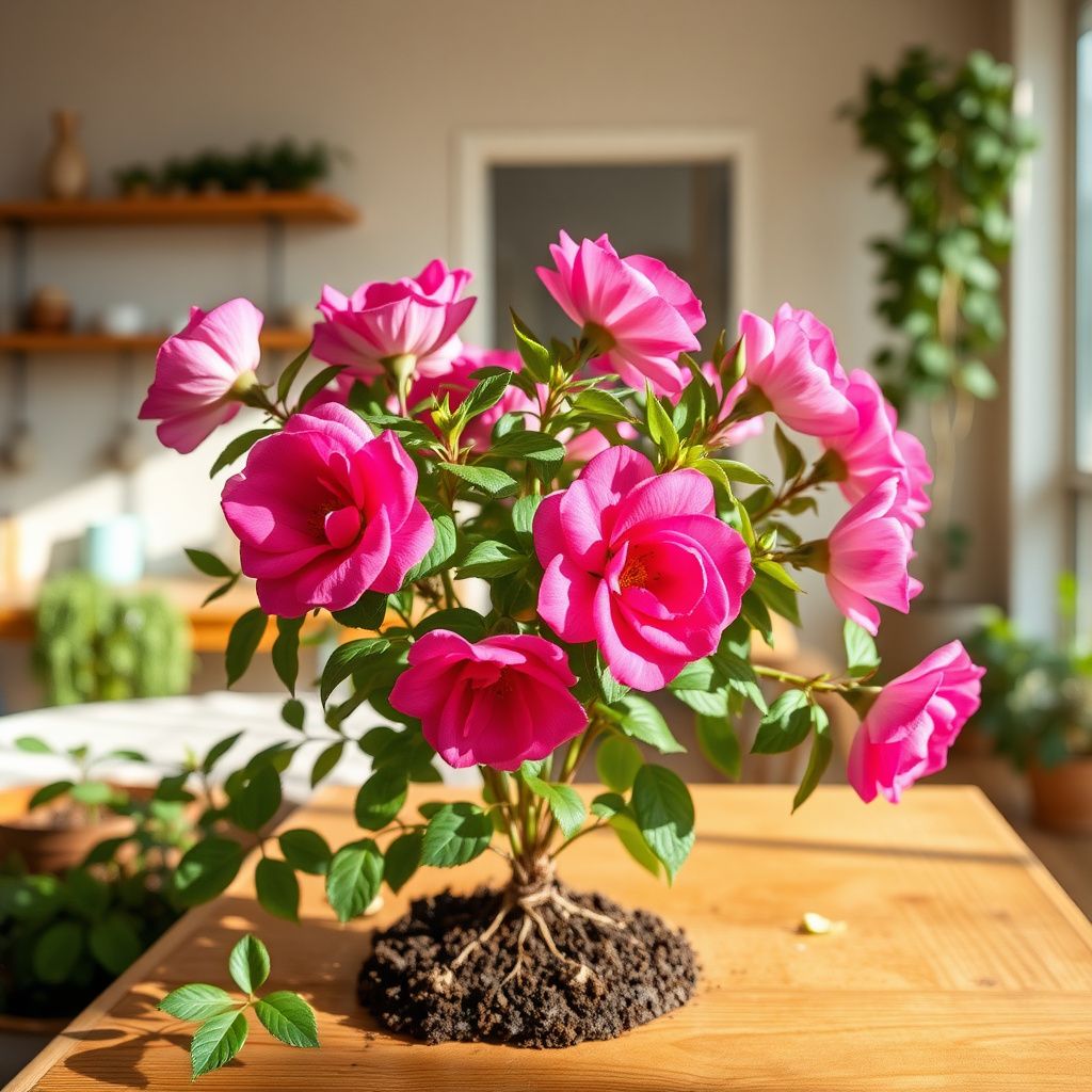 Pink Death Rose Seeds for Spring Planting