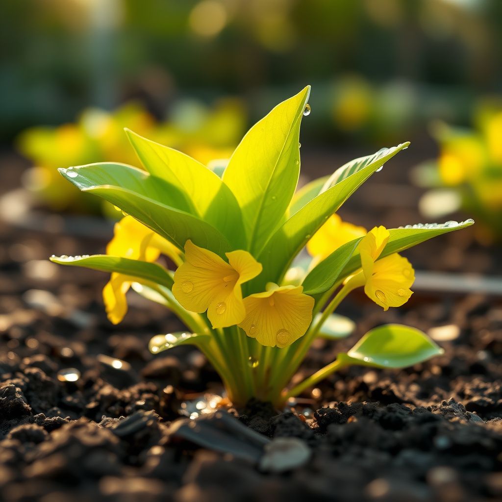 Yellow Rawstone Plant for Your Garden  Seed for Bright and Cheerful Blooms