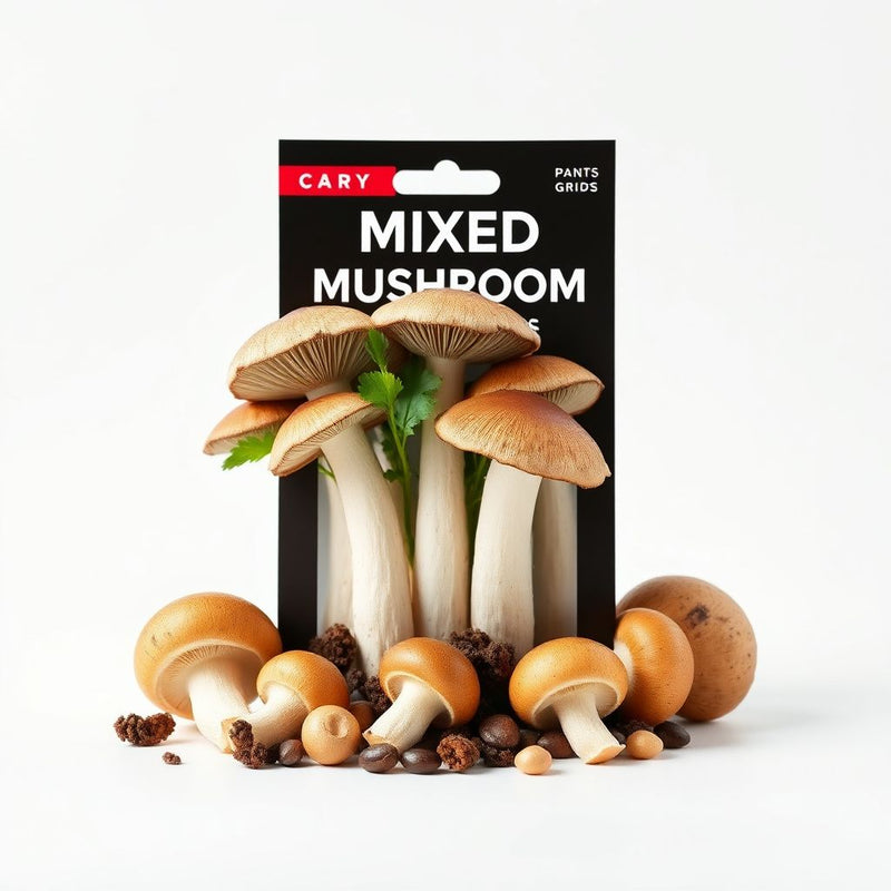Mixed Mushroom Vegetable Seeds for Easy Planting