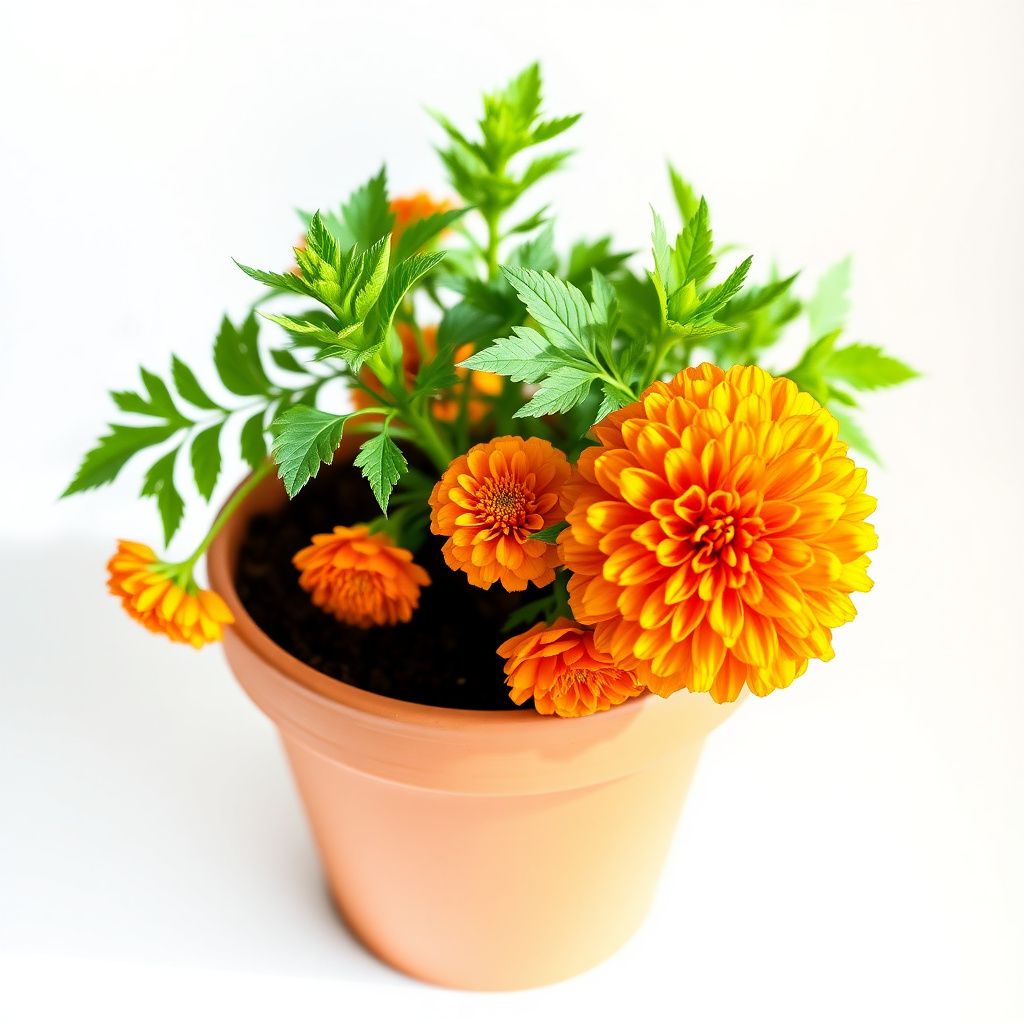 Marigold Mr Majestic Flower seeds for Planting Fragrant Blossoms Heirloom & GMO Free Seeds for Home Garden