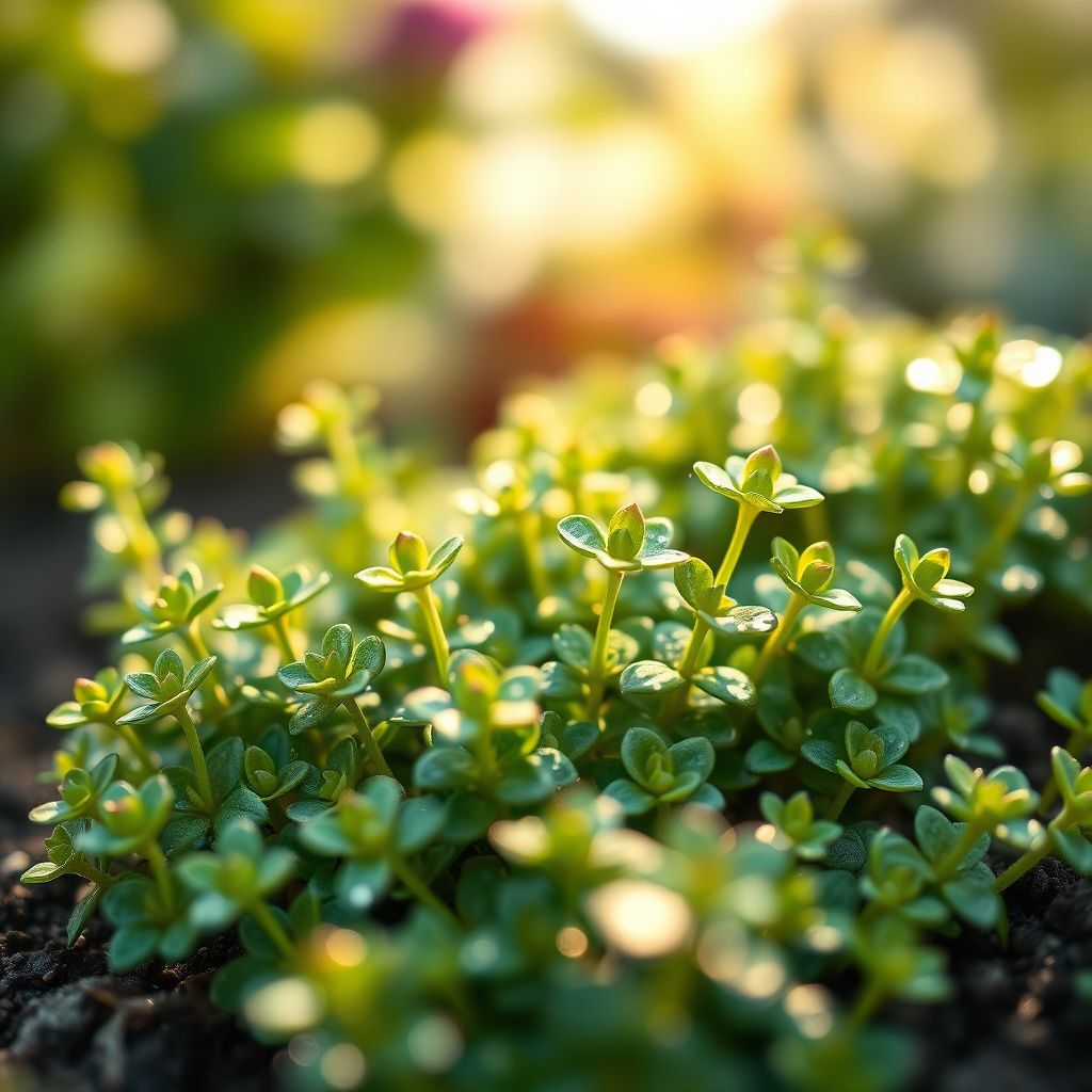 Creeping Thyme Thymus serpyllum Seeds for Planting in Flower Bed and Herb Garden