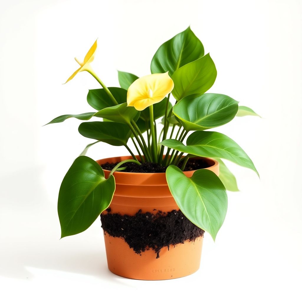Anthurium Flower Seeds Light Yellow - Perfect for Garden Planting