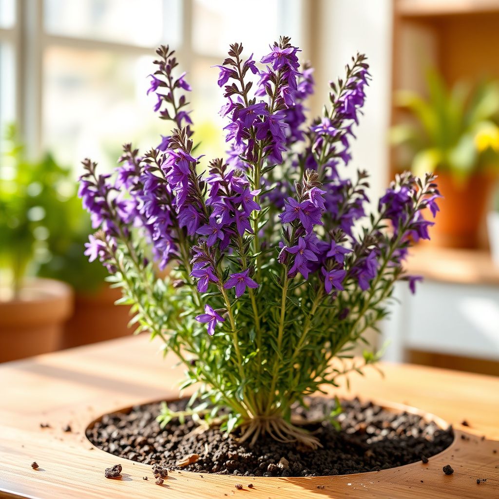 Violet Rosemary Flower seeds for Planting Shade Tolerant Heirloom & GMO Free Seeds for Home Garden
 
 Sale