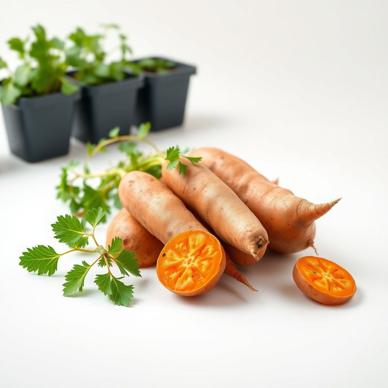 Orange Sweet Potato Seeds for Planting - Vegetable Garden Starter
