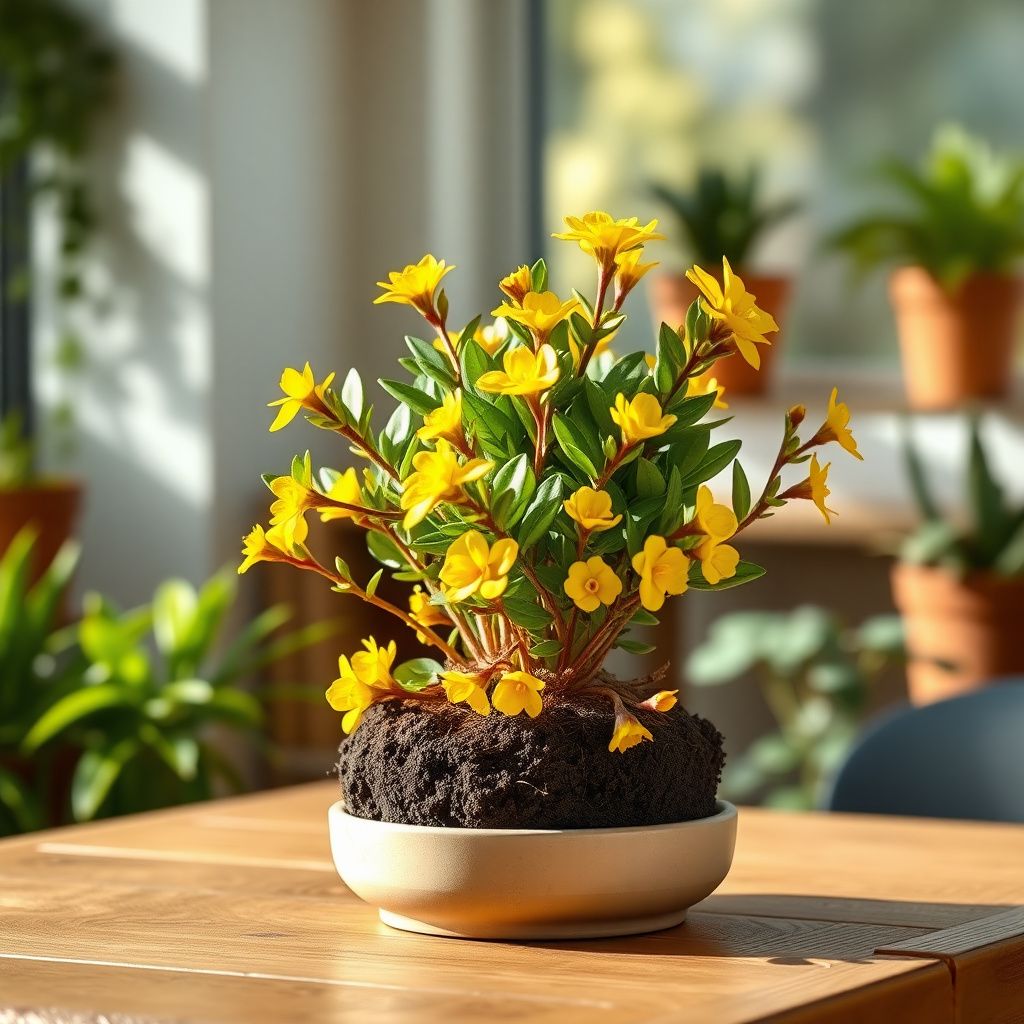 Yellow Kalanchoe Flower Seeds for Bright Planting