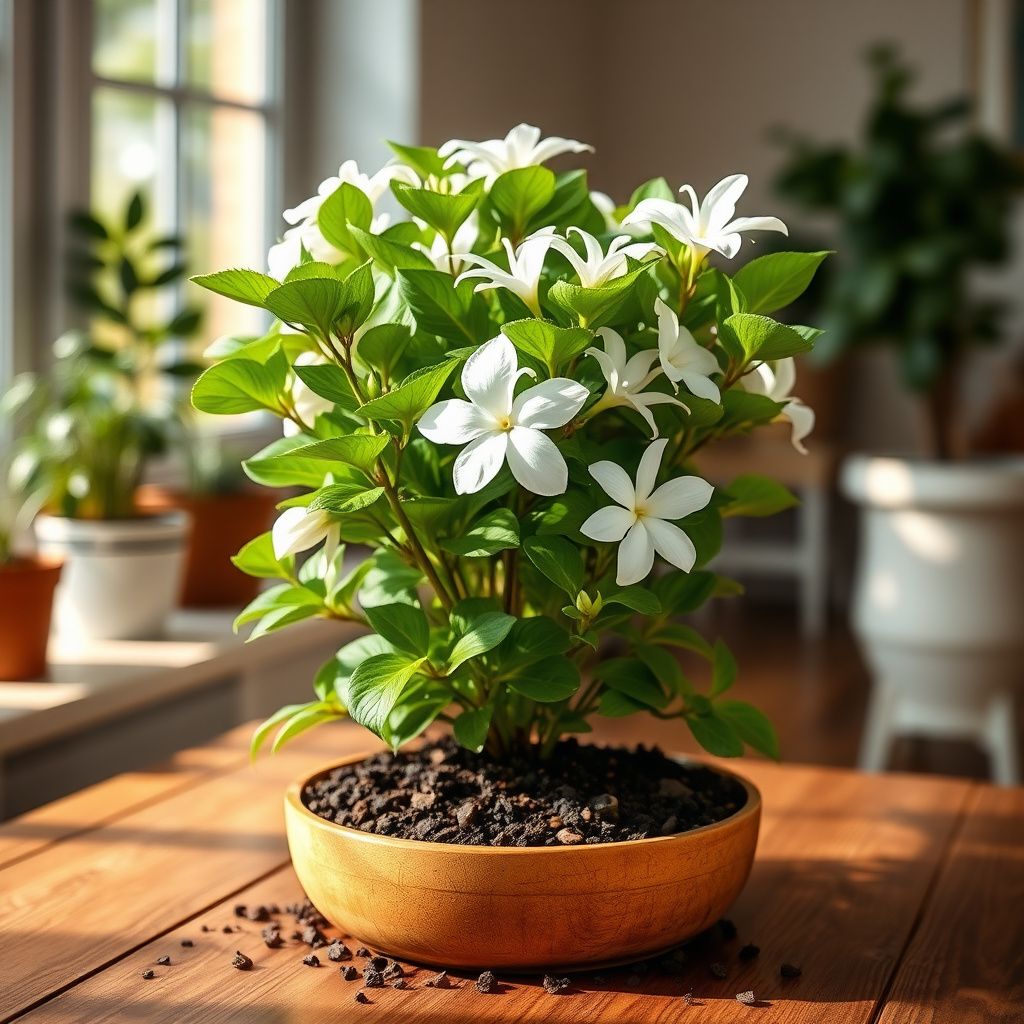 White Jasmine Flower seeds for Planting - Drought Tolerant, Heirloom & GMO Free Seeds for Home Garden