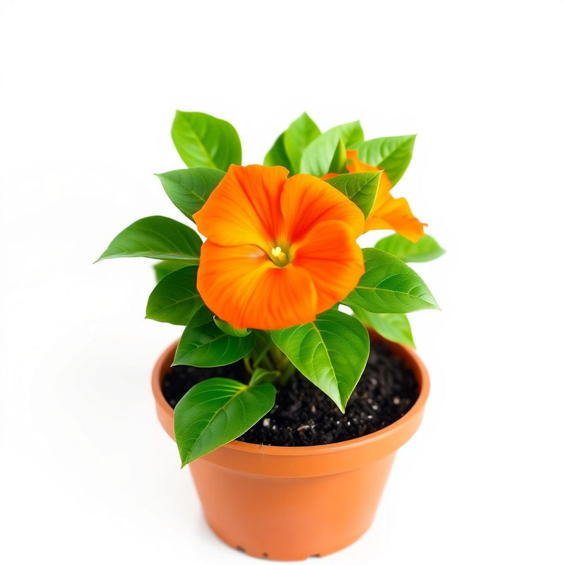 Mandevilla Orange Flower Seeds for Vibrant Garden Planting