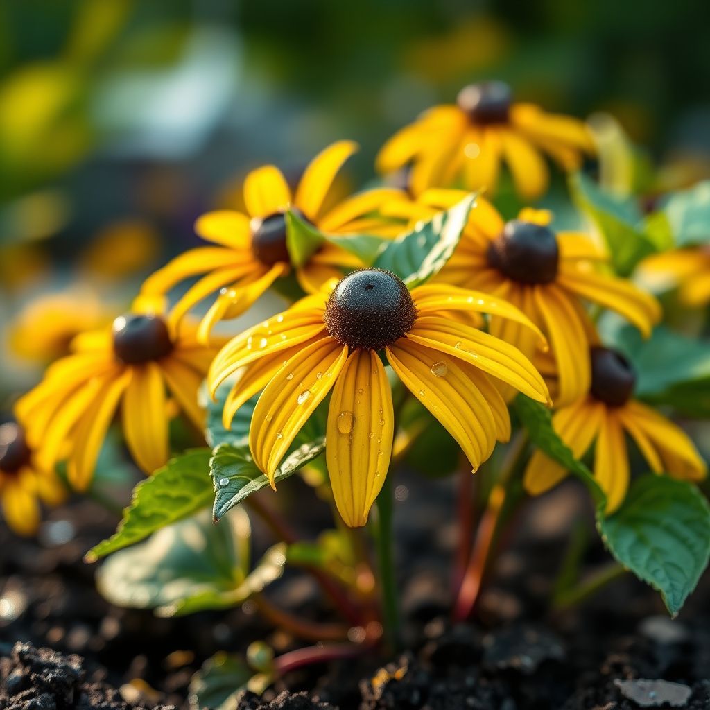 Black Eyed Susan Seeds for Vibrant, Yellow Flowers