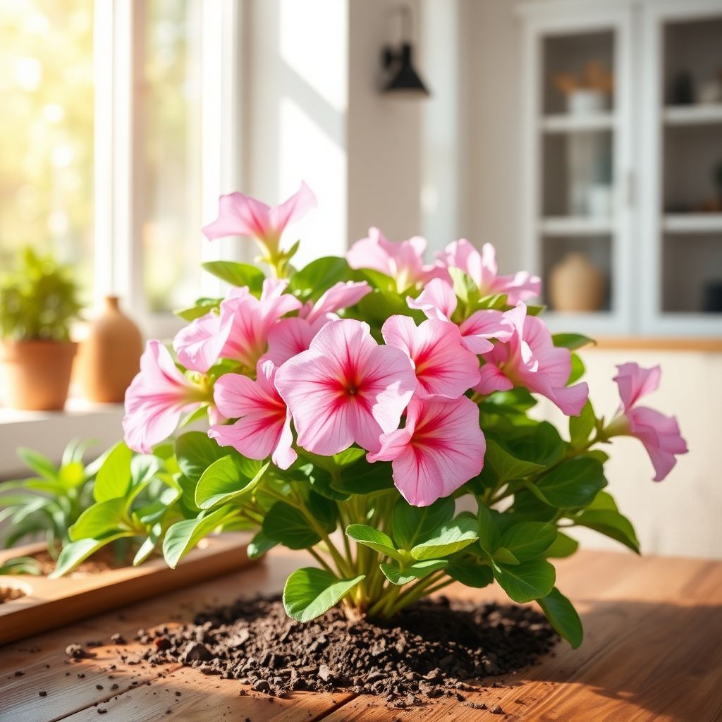 Adenium Obsum Soft Pink Flower Seeds – Elegant, Hardy Shrub for Garden Beauty